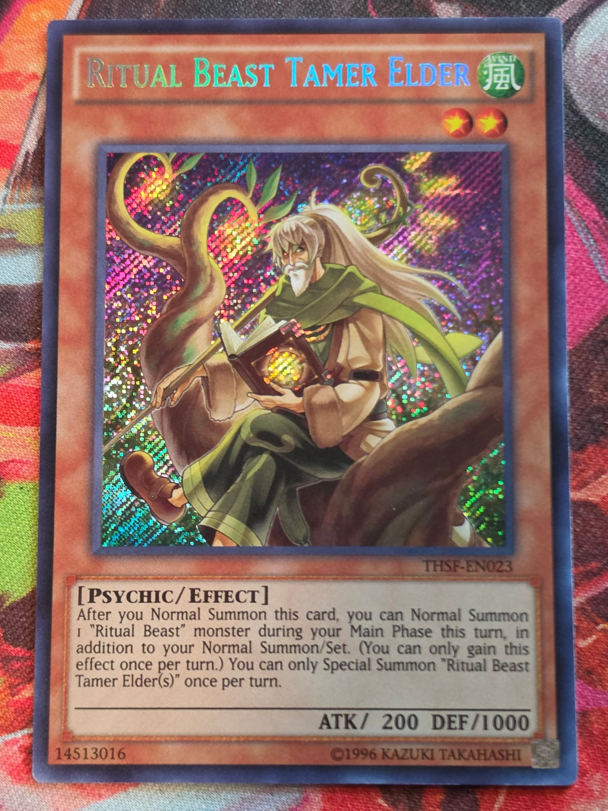Ritual Beast Tamer Elder Secret Rare The Secret Forces THSF-EN023 Unlimited LP Yu-Gi-Oh!