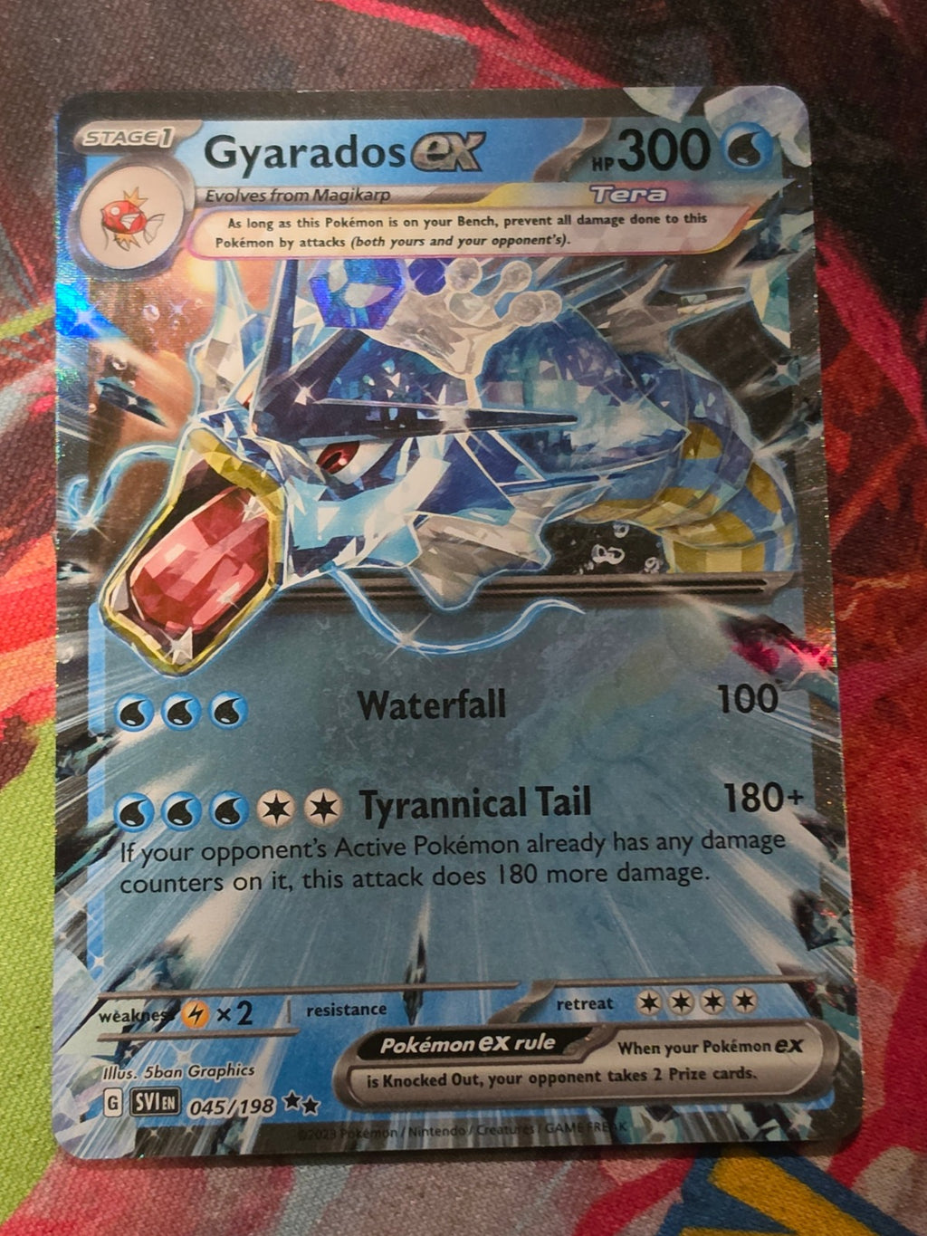 Gyarados ex Double Rare SV01: Scarlet & Violet Base Set 045/198 NM Pokemon