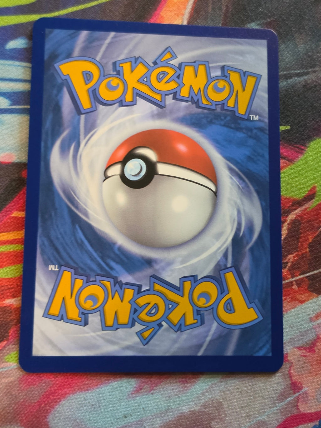 Team Rocket's Moltres ex Ultra Rare SV10: Destined Rivals 208/182 NM Pokemon (Back)