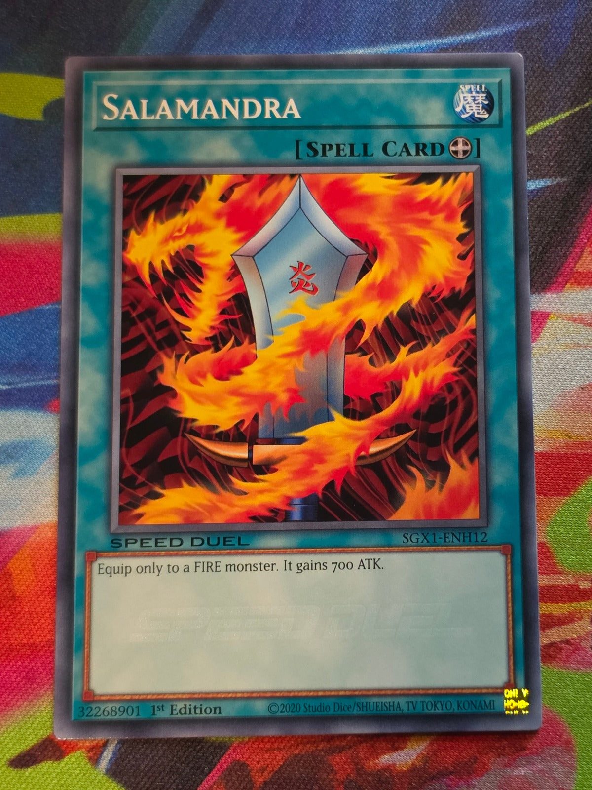 Salamandra Common Speed Duel GX: Duel Academy Box SGX1-ENH12 1st Edition LP Yu-Gi-Oh!