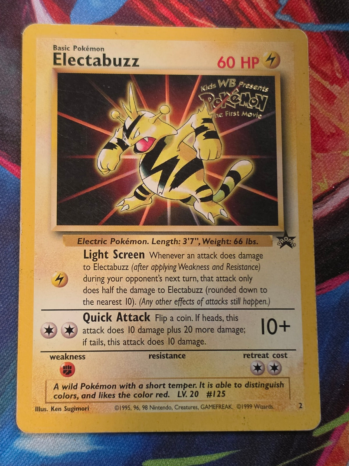 Electabuzz Movie Promo WotC Promo 02/53 MP Pokemon