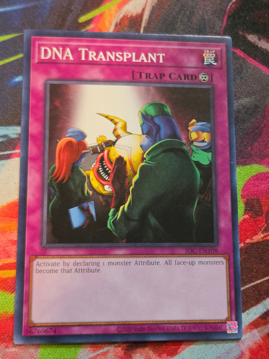 DNA Transplant Common Invasion of Chaos (25th Anniversary Edition) IOC-EN108 LP