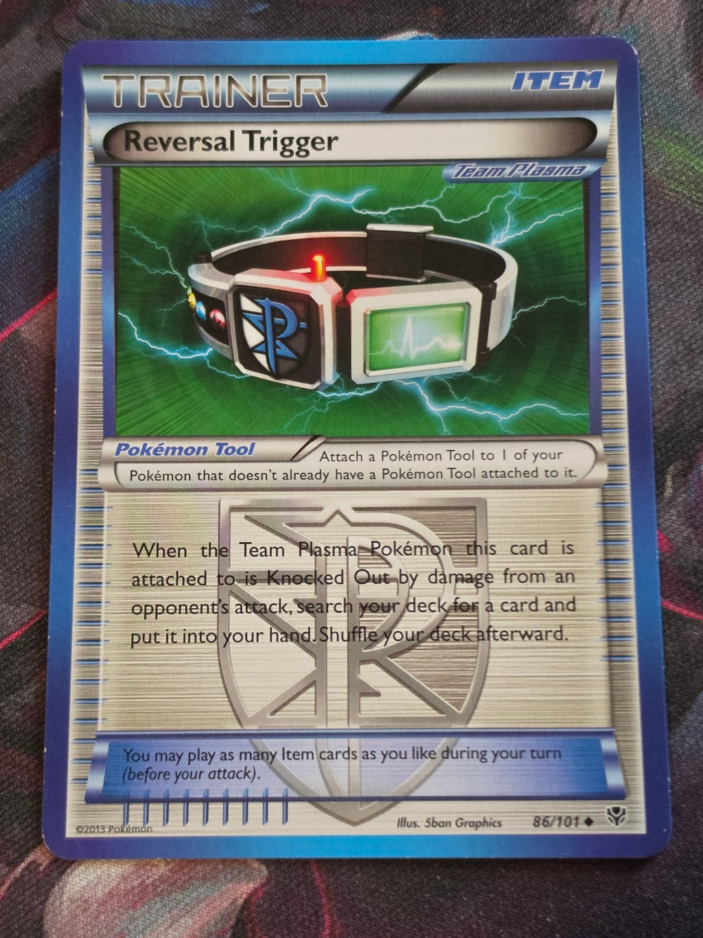 Reversal Trigger (Team Plasma) - 86/101 - Plasma Blast - Uncommon - LP - Pokemon