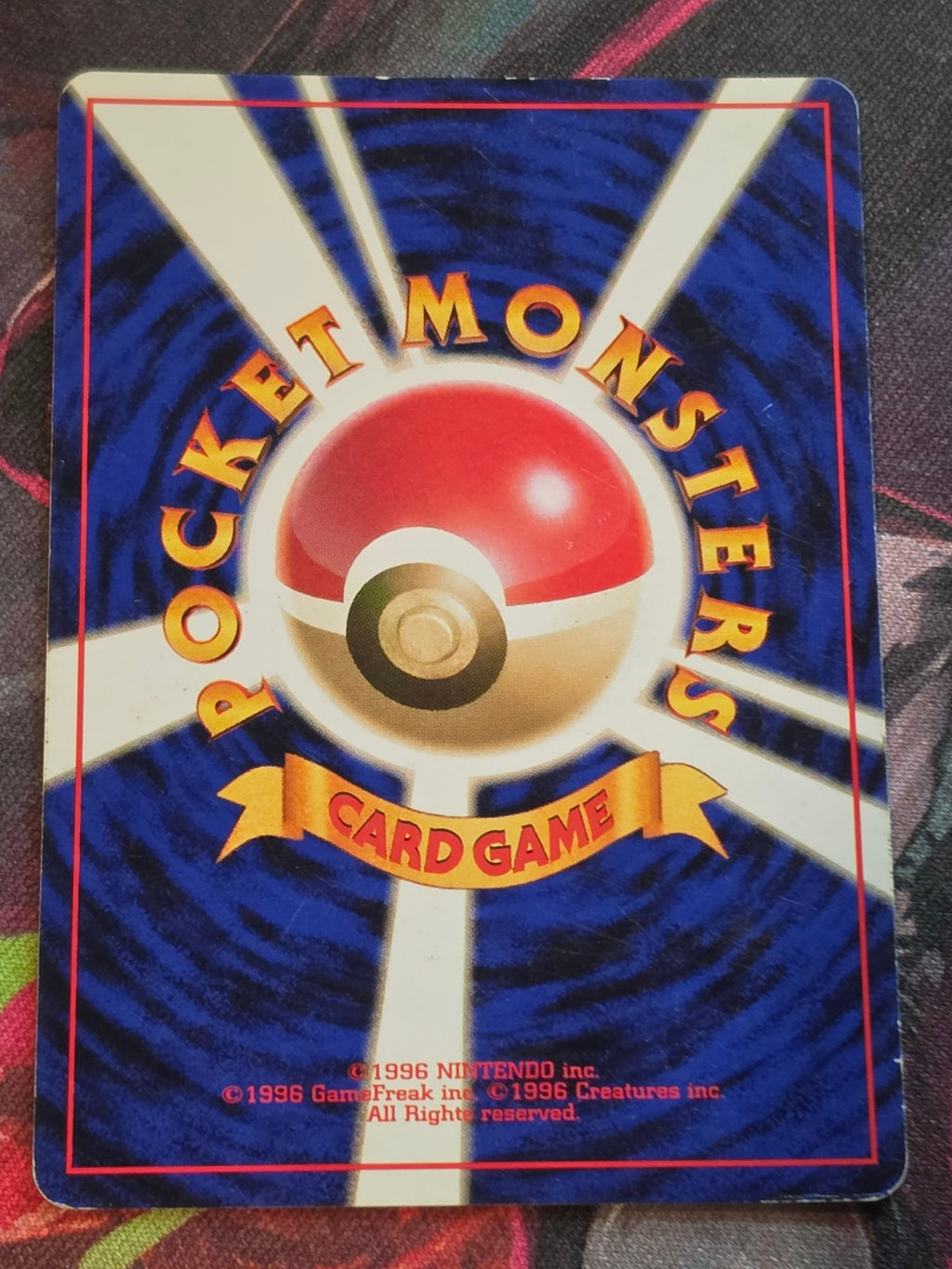 Jolteon Holo Rare Pokemon Jungle No.135 LP Japanese Pokemon (Back)