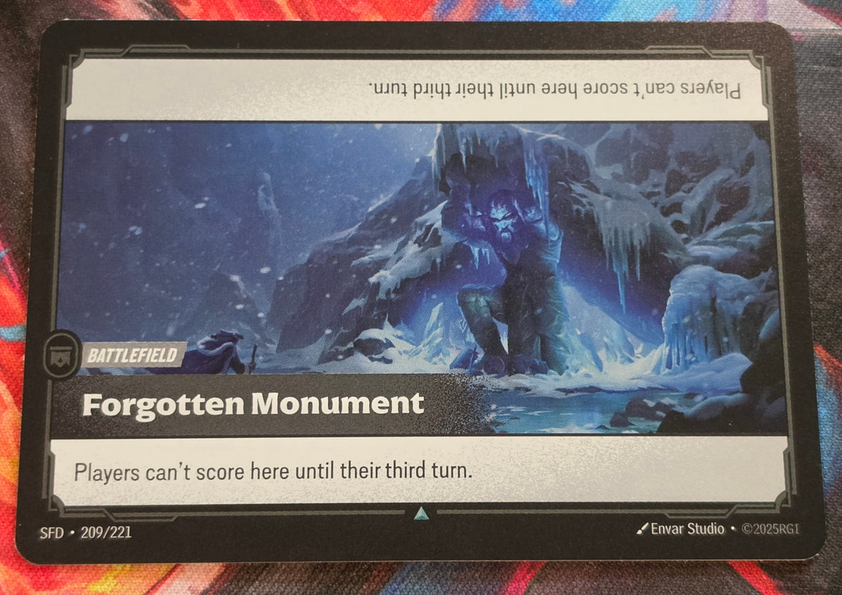 Forgotten Monument - 209/221 - Spiritforged - Uncommon - NM