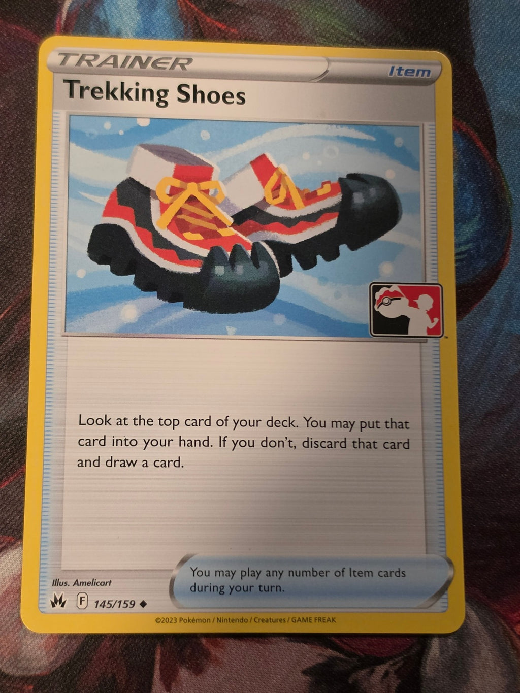 Trekking Shoes Uncommon Prize Pack Series Cards 145/159 NM Pokemon