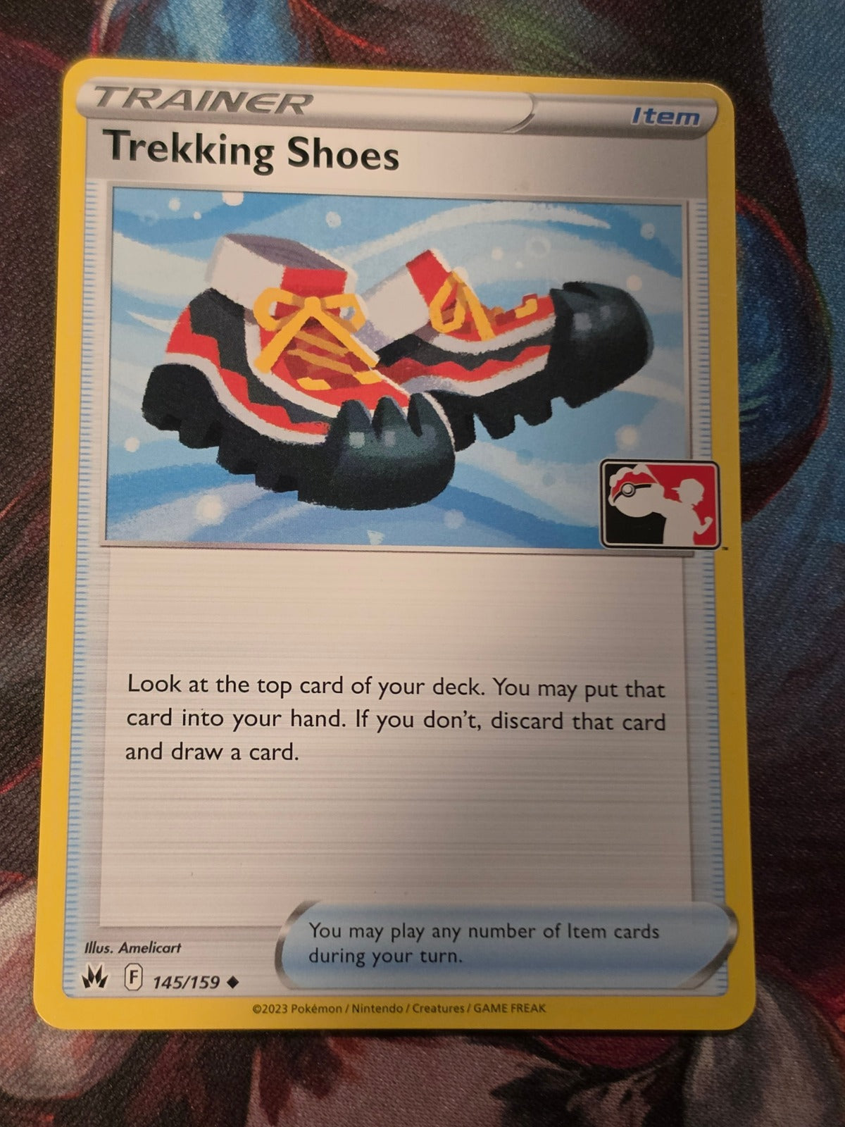 Trekking Shoes Uncommon Prize Pack Series Cards 145/159 NM Pokemon