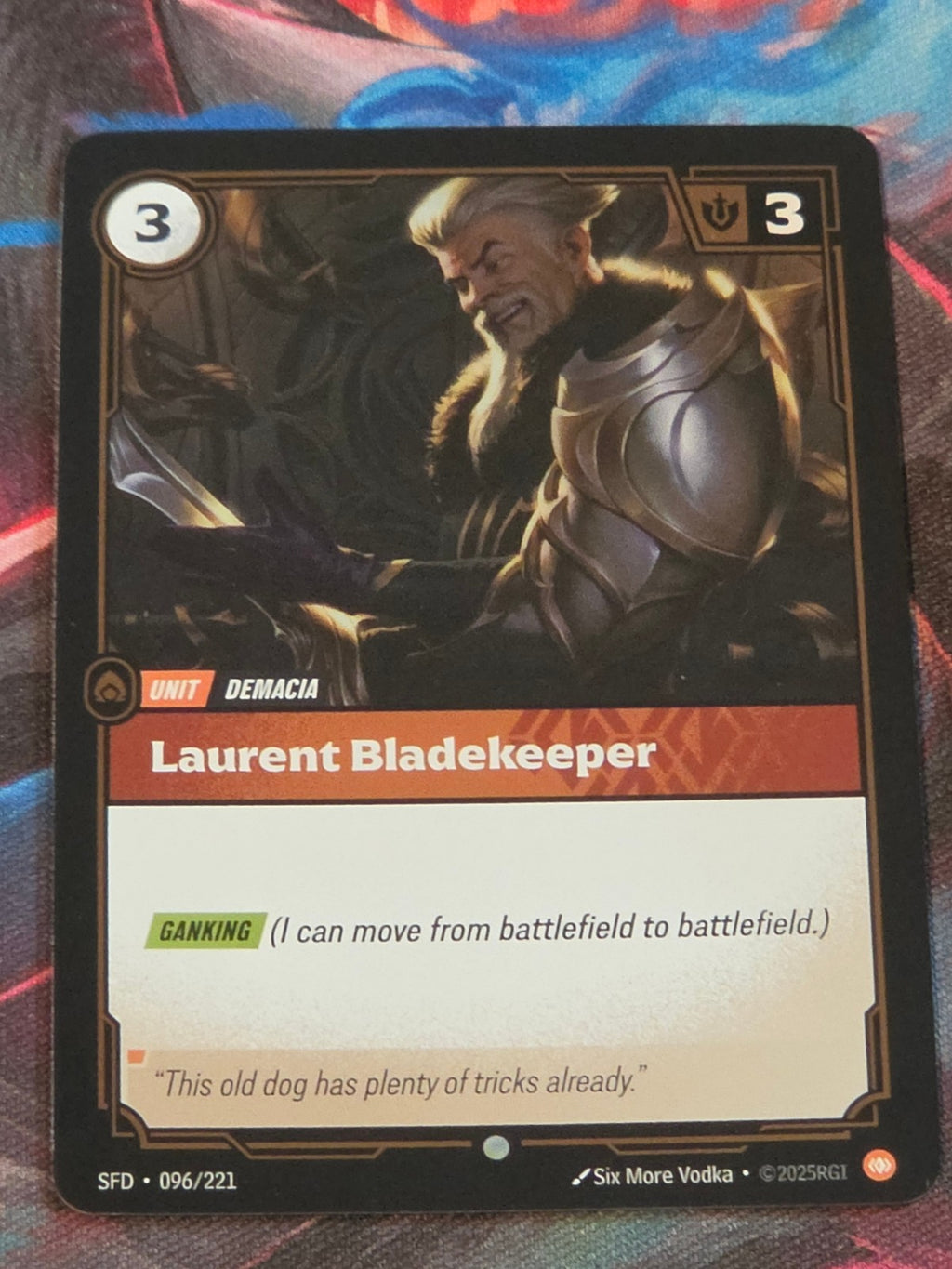 Laurent Bladekeeper - 096/221 - Spiritforged - Common - NM