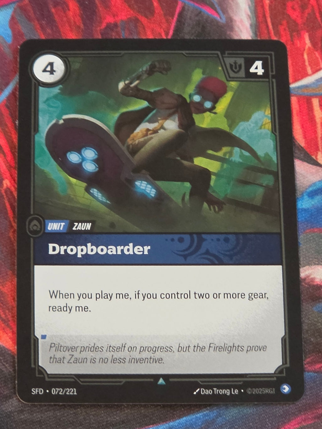 Dropboarder - 072/221 - Spiritforged - Uncommon - NM