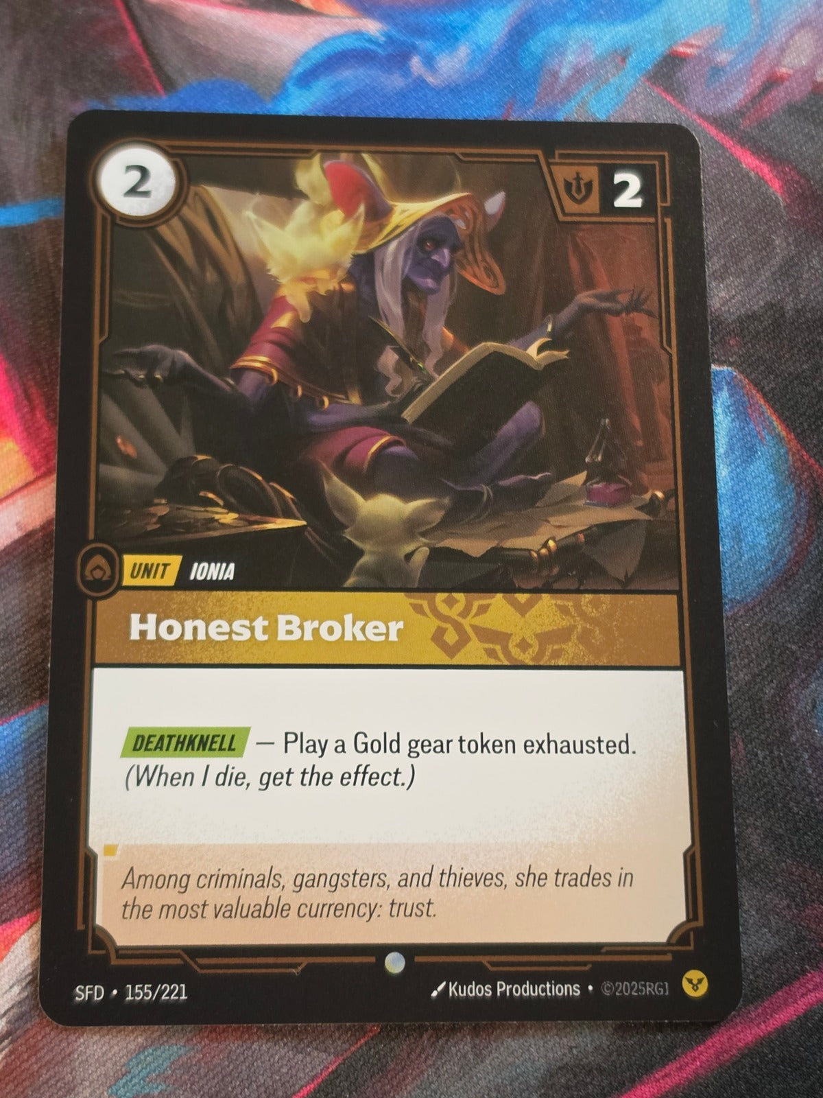Honest Broker - 155/221 - Spiritforged - Common - NM