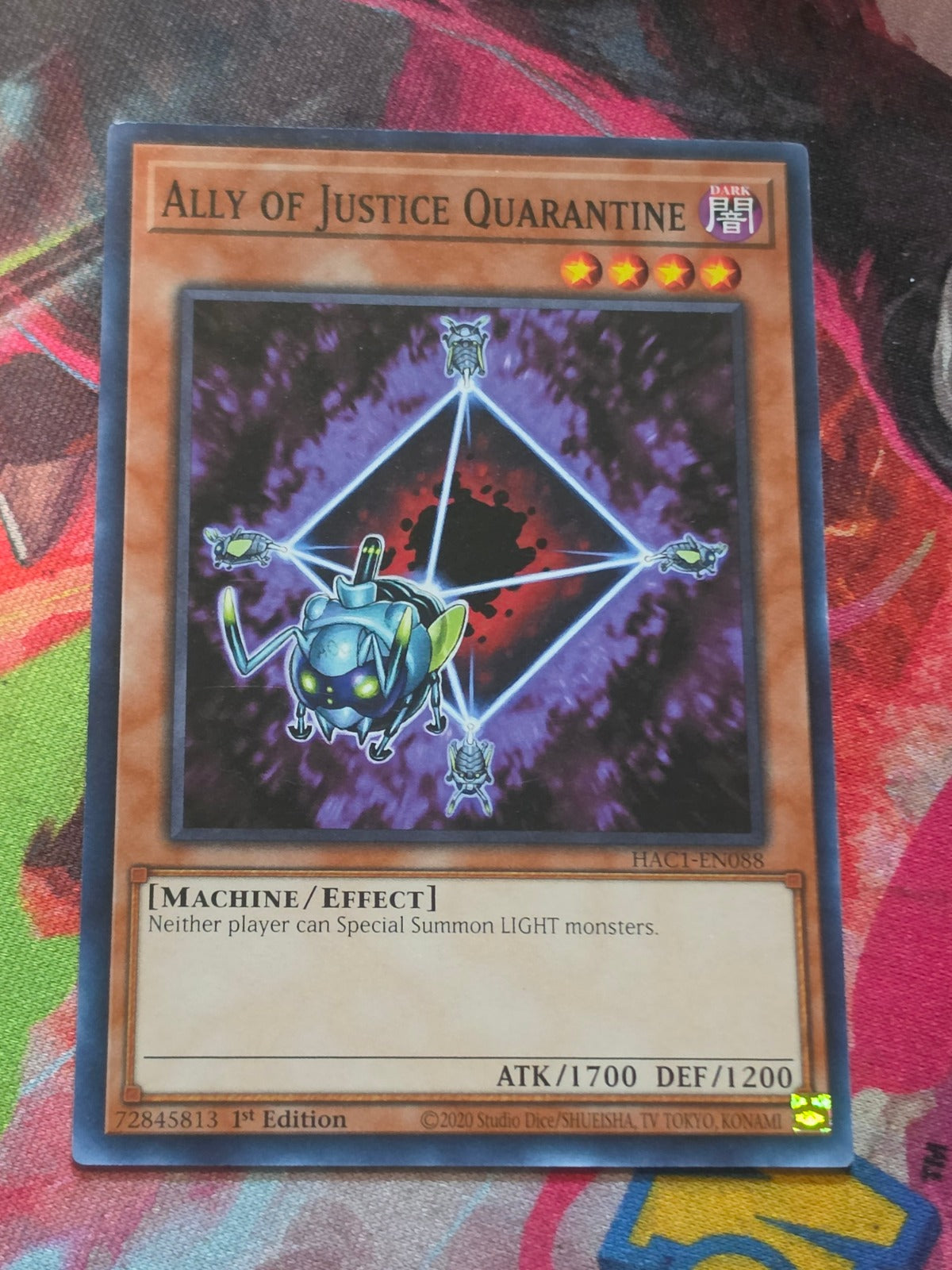 Ally of Justice Quarantine Common Hidden Arsenal: Chapter 1 HAC1-EN088 LP