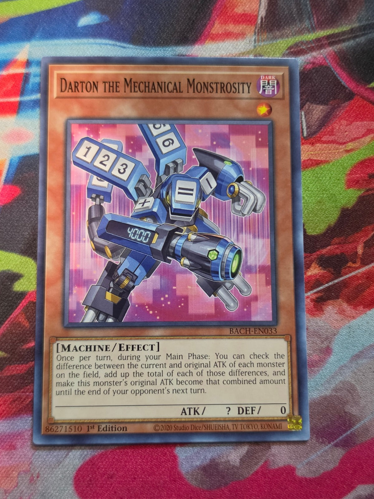 Darton the Mechanical Monstrosity Common Battle of Chaos BACH-EN033 LP