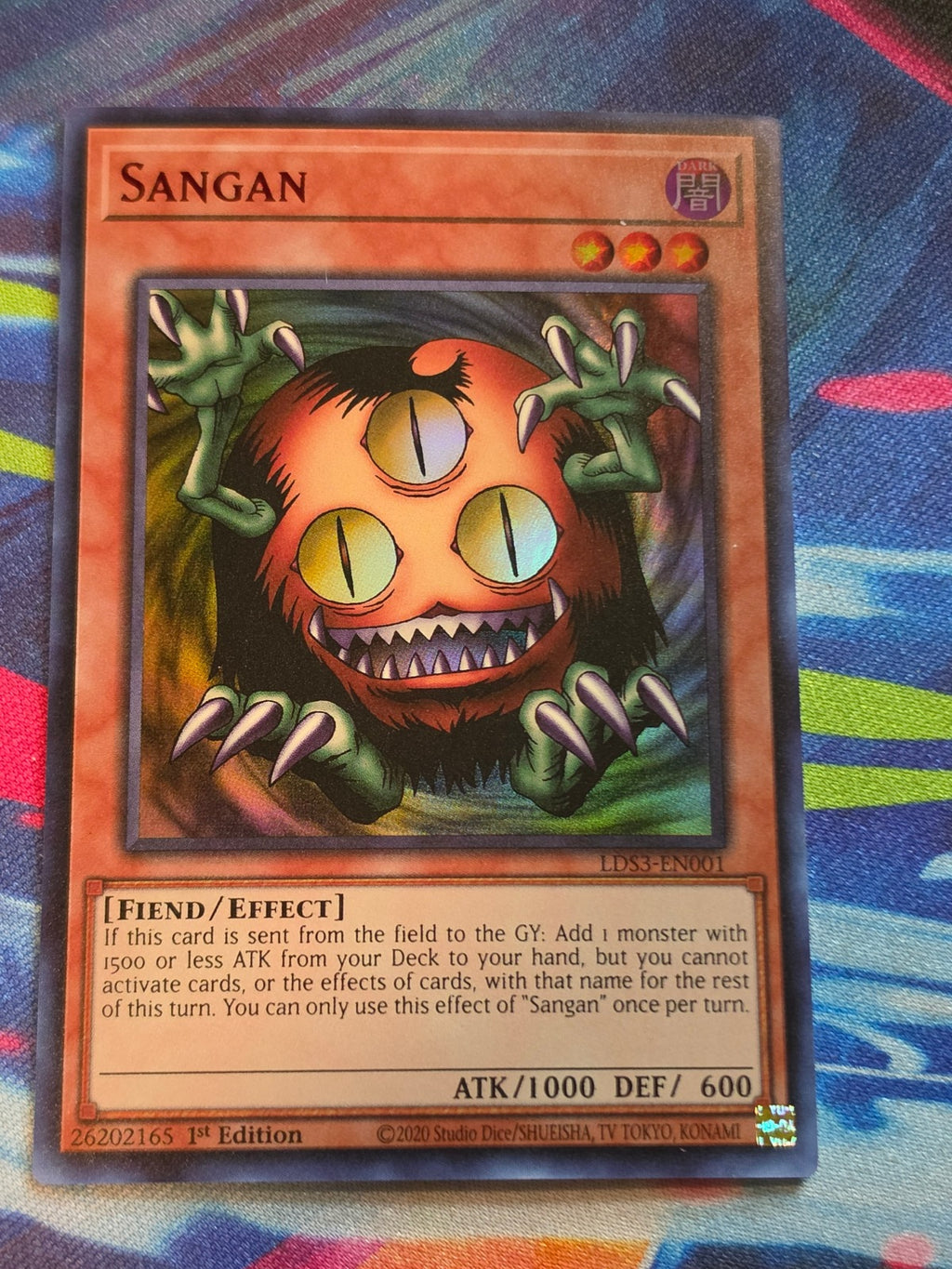 Sangan (Red) Ultra Rare Legendary Duelists: Season 3 LDS3-EN001 LP