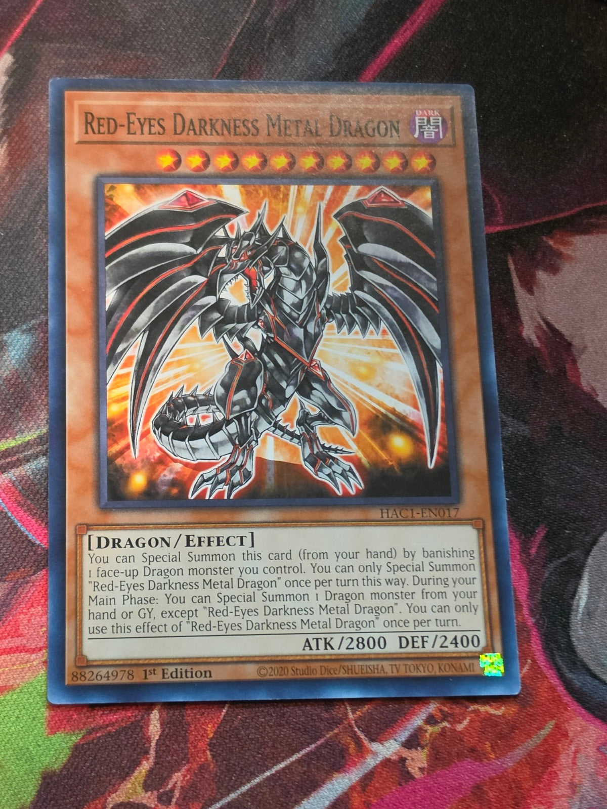 Red-Eyes Darkness Metal Dragon Common Hidden Arsenal: Chapter 1 HAC1-EN017 LP