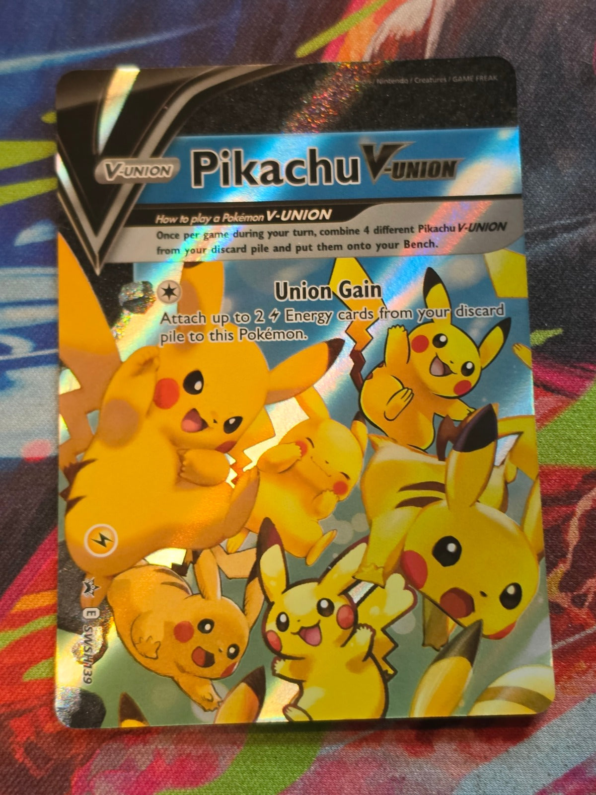 Pikachu V-Union Promo SWSH: Sword & Shield Promo Cards SWSH139 NM Pokemon
