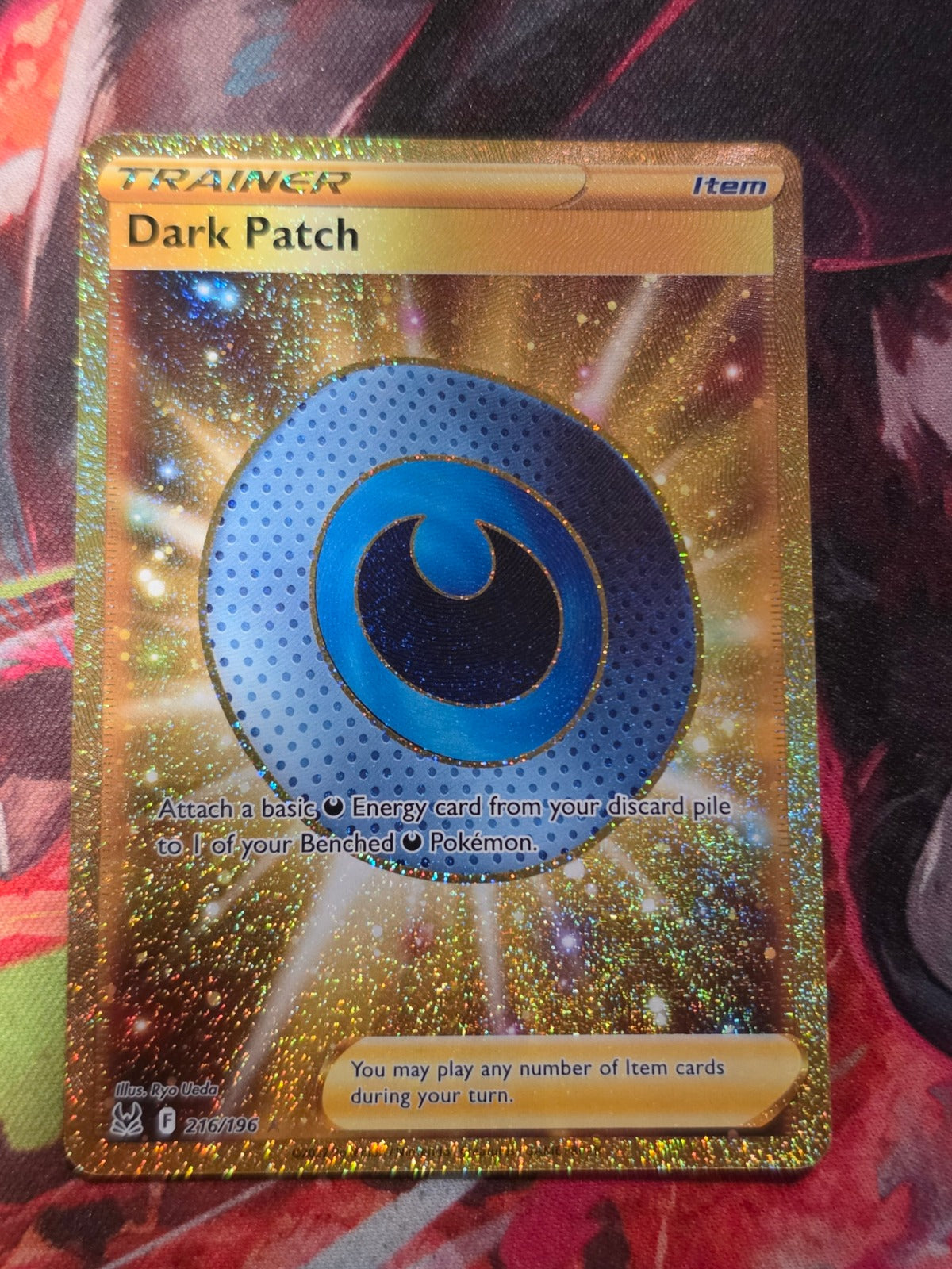 Dark Patch Secret Rare Lost Origin 216/196 NM Pokemon