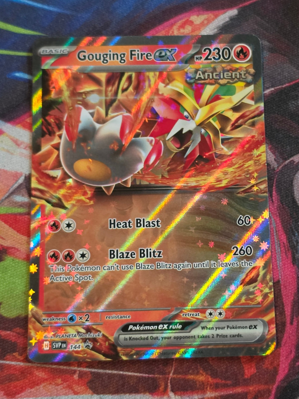 Gouging Fire ex - 144 - SV: Scarlet & Violet Promo Cards - Promo - NM Pokemon
