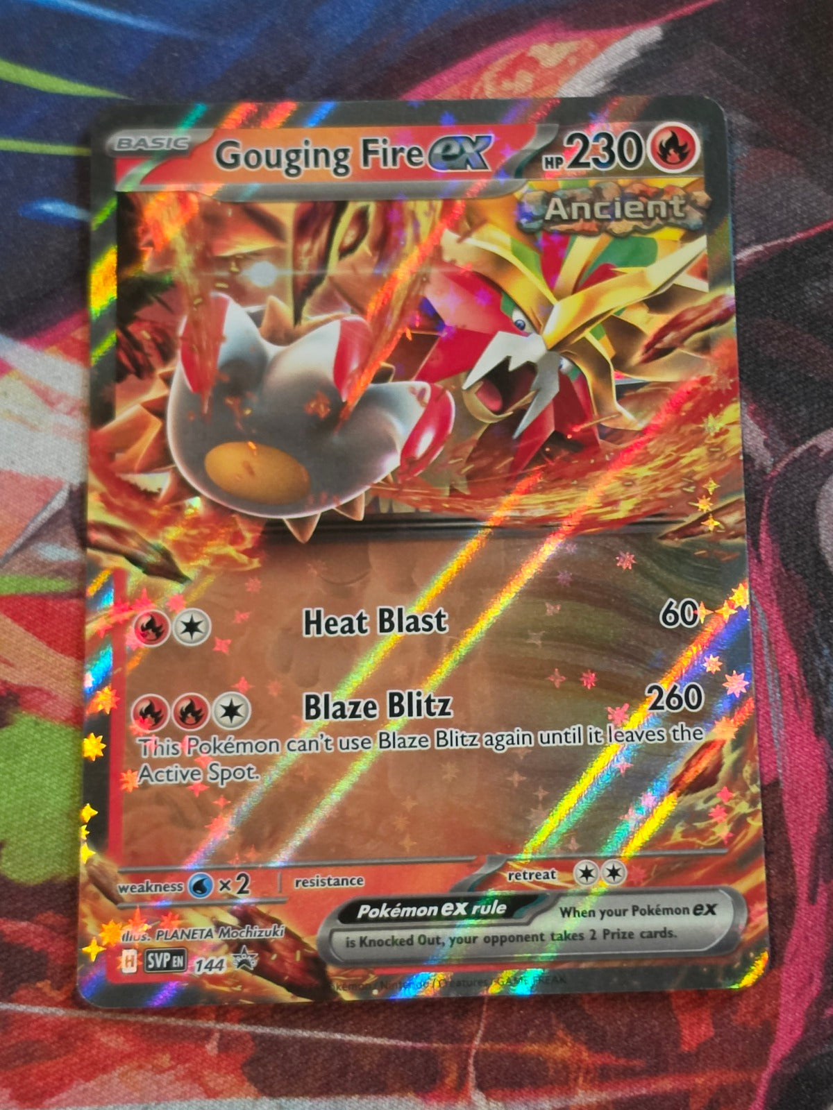 Gouging Fire ex - 144 - SV: Scarlet & Violet Promo Cards - Promo - NM Pokemon