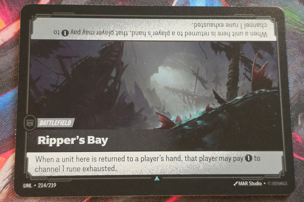 Ripper's Bay - 214/219 - Unleashed - Uncommon - NM