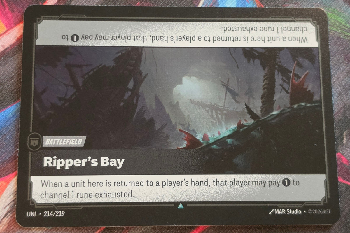 Ripper's Bay - 214/219 - Unleashed - Uncommon - NM