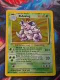 Nidoking Holo Rare Base Set 011/102 NM Pokemon
