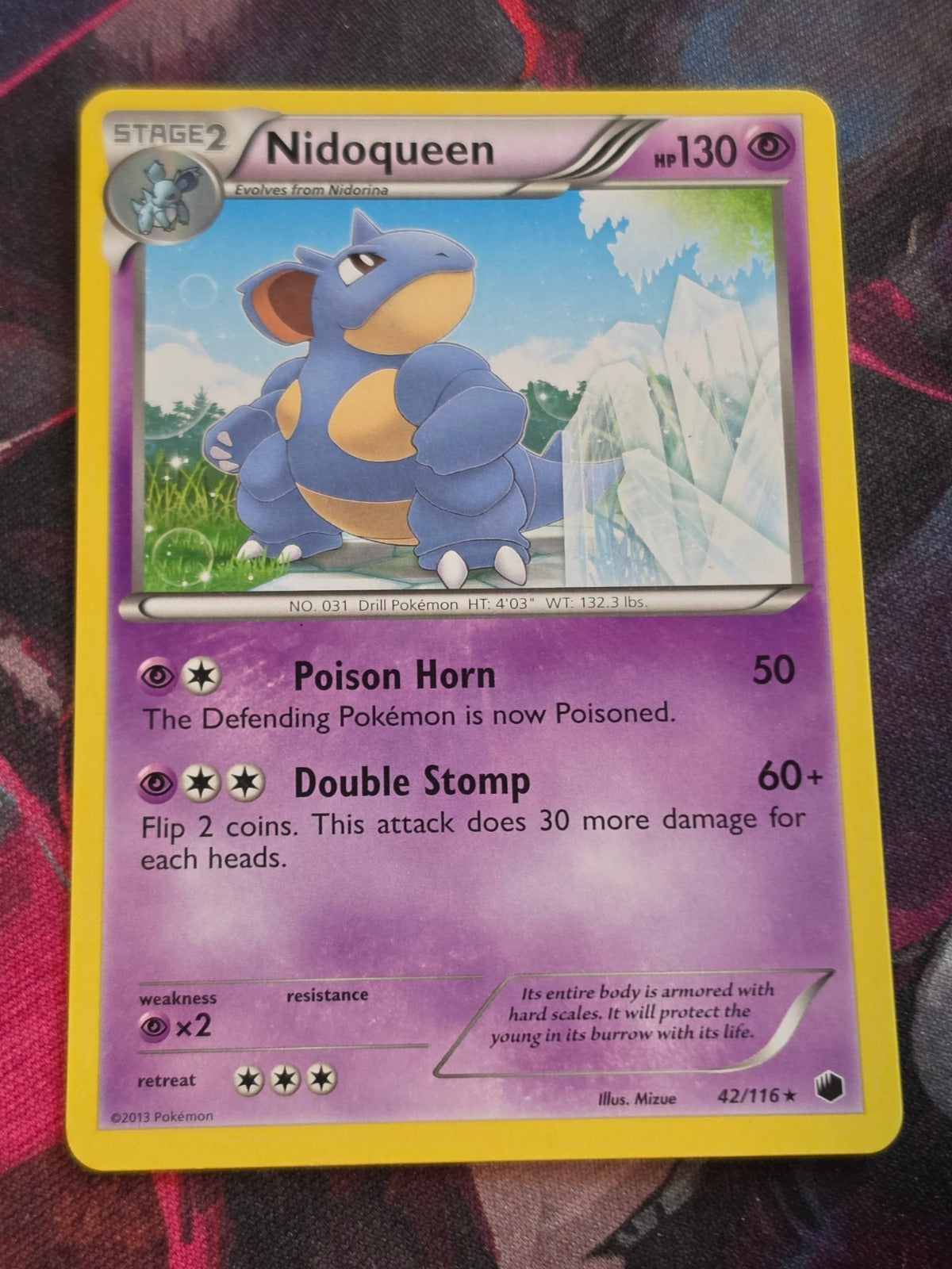 Nidoqueen - 42/116 - Plasma Freeze - Rare - LP - Pokemon