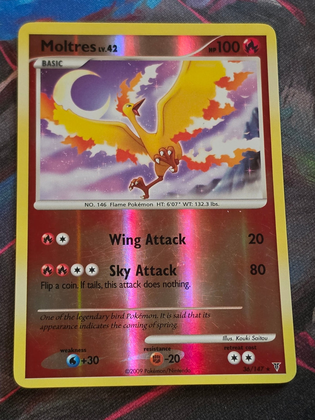 Moltres - 36/147 - Supreme Victors - Rare - Reverse Holo - MP - Pokemon