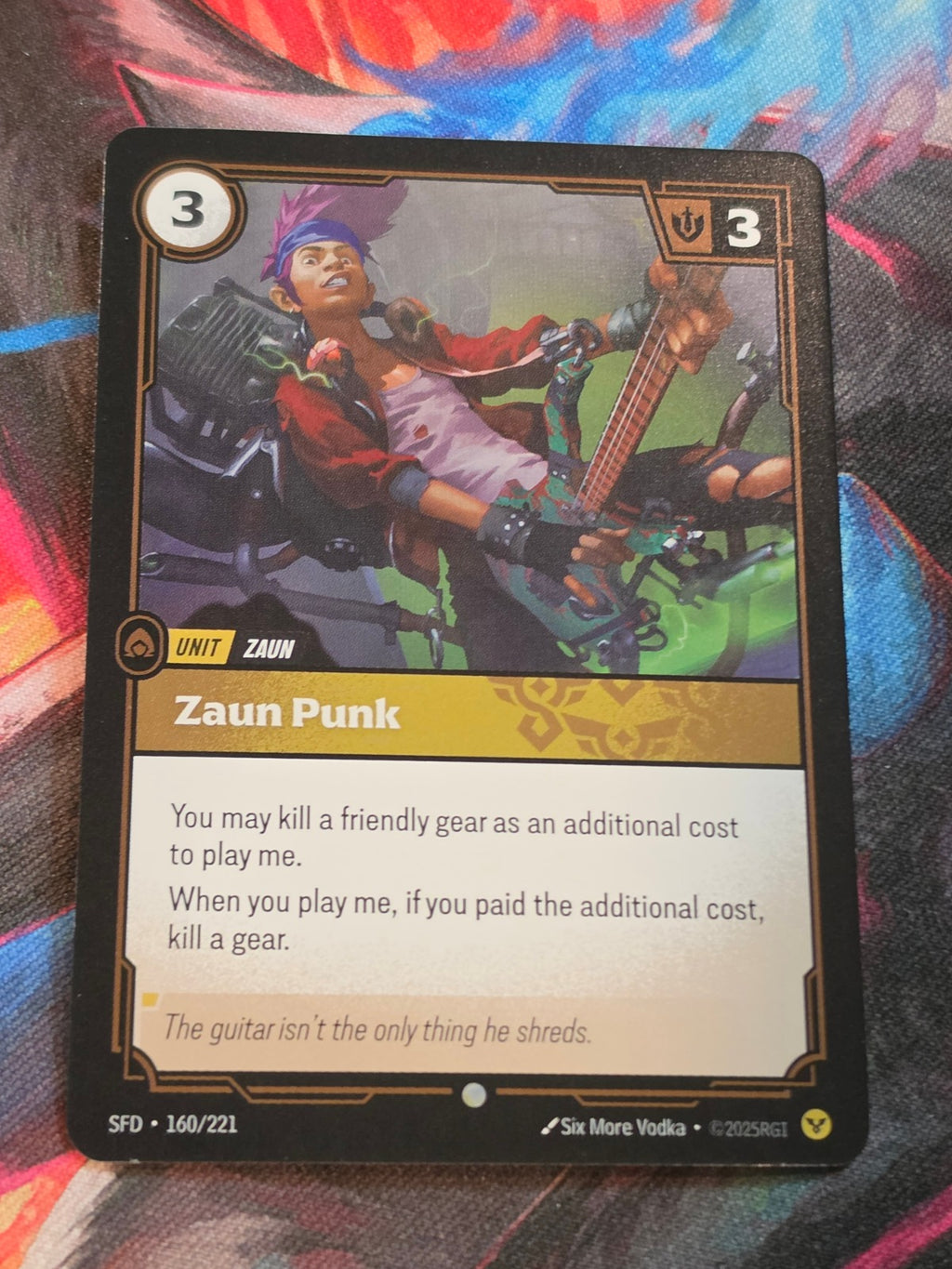 Zaun Punk - 160/221 - Spiritforged - Common - NM