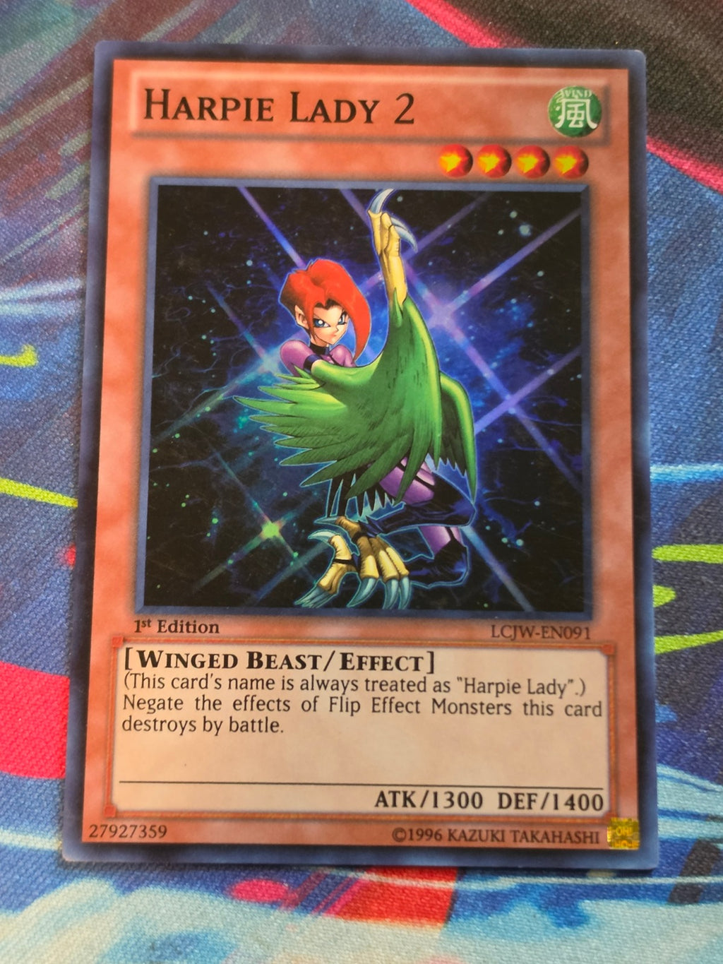 Harpie Lady 2 Super Rare Legendary Collection 4: Joey's World LCJW-EN091 LP