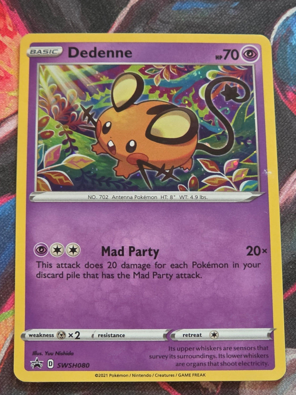 Dedenne - SWSH080 - SWSH: Sword & Shield Promo Cards - Promo - NM Pokemon