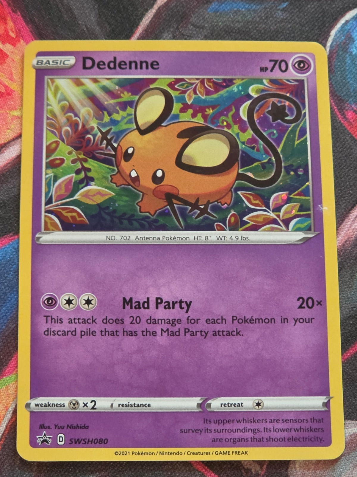 Dedenne - SWSH080 - SWSH: Sword & Shield Promo Cards - Promo - NM Pokemon