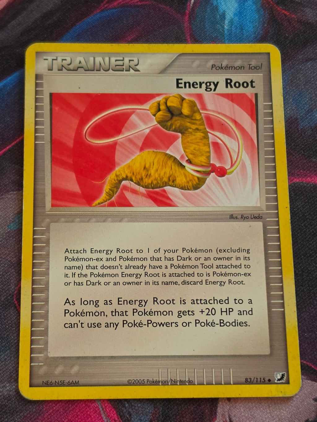 Energy Root - 83/115 - EX Unseen Forces - Uncommon - MP - Pokemon