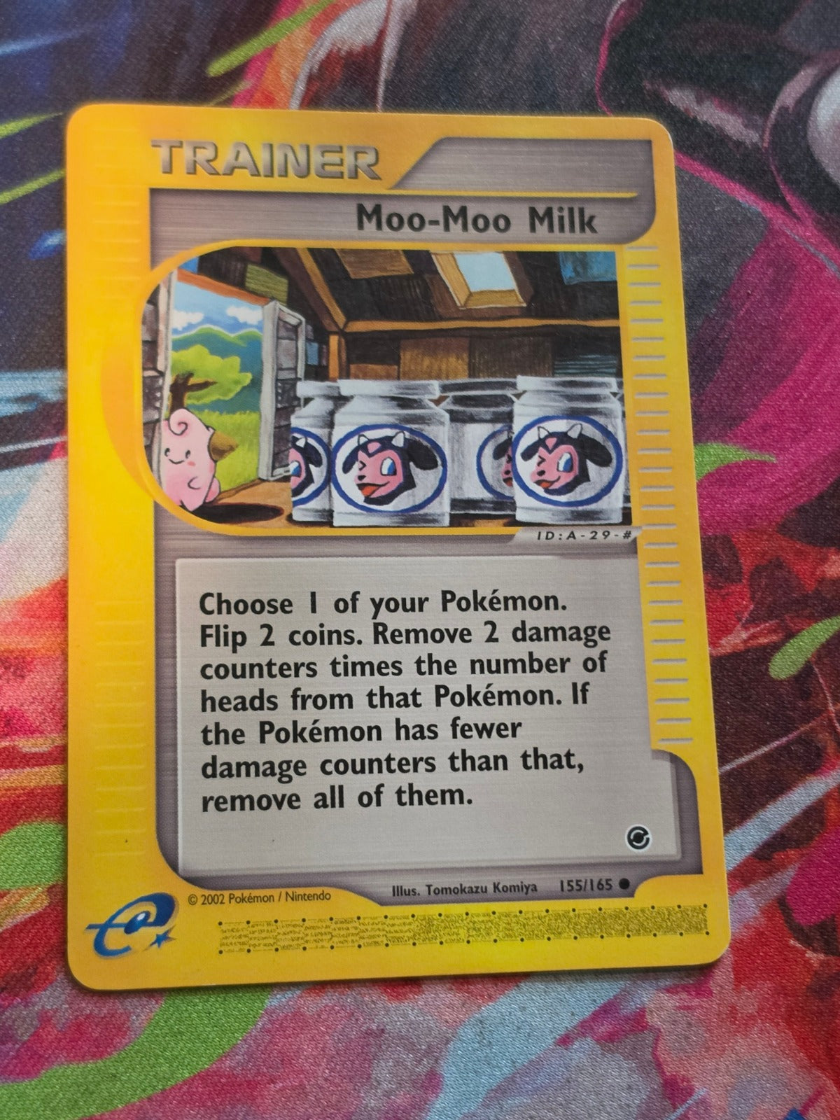 Moo-Moo Milk Common Expedition 155/165 LP Pokemon
