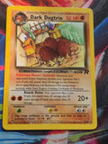 Dark Dugtrio (23) - 23/82 - Team Rocket - Rare - NM Pokemon
