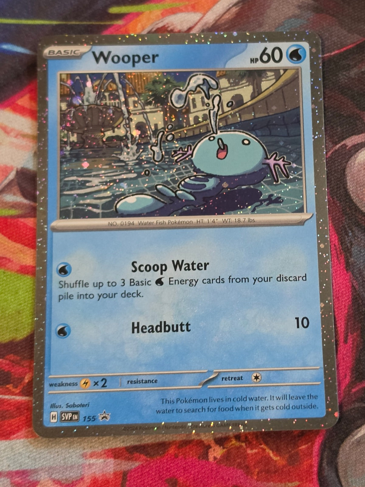 Wooper - 155 - SV: Scarlet & Violet Promo Cards - Promo - MP Pokemon