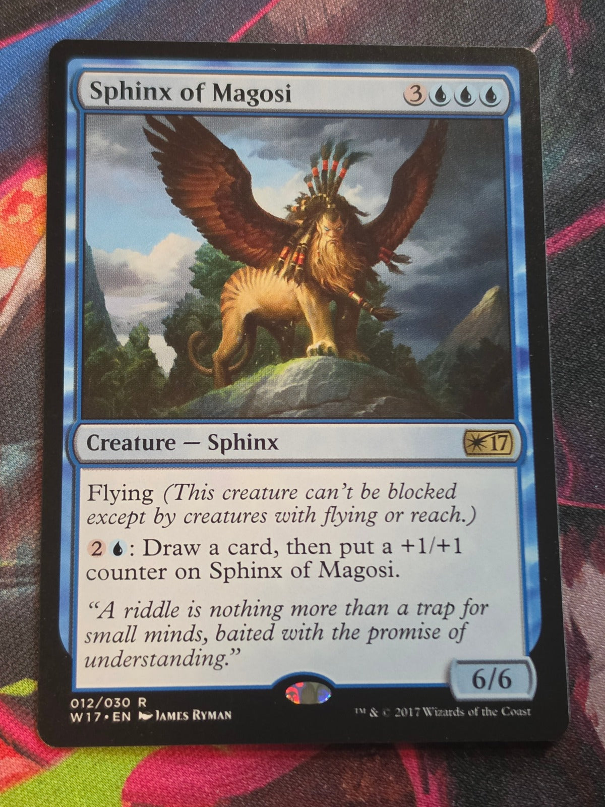 Sphinx of Magosi - 12 - Welcome Deck 2017 - R - LP MTG