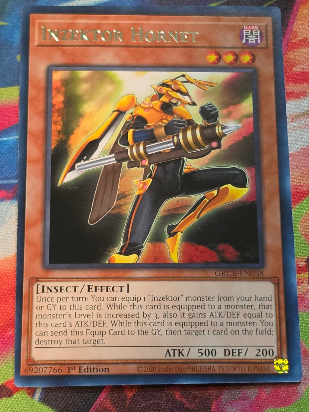 Inzektor Hornet Rare The Grand Creators GRCR-EN038 LP
