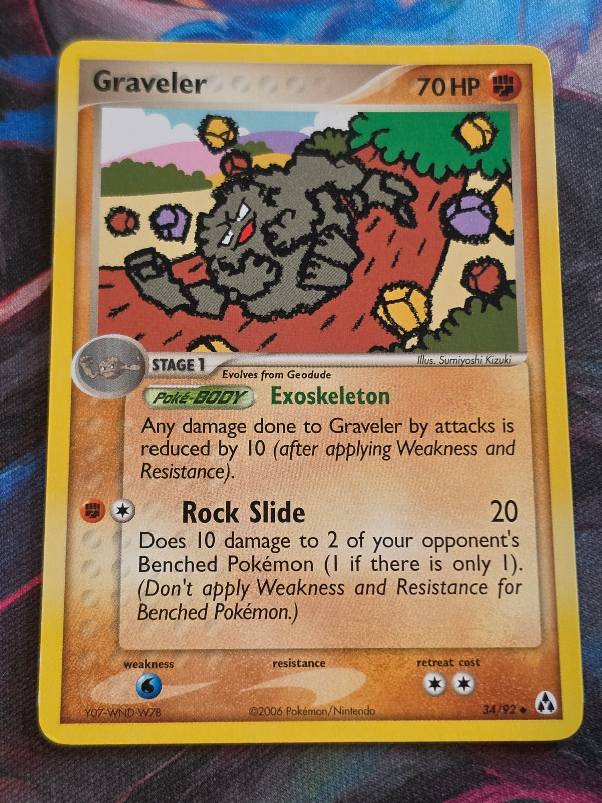 Graveler - 34/92 - EX Legend Maker - Uncommon - NM - Pokemon