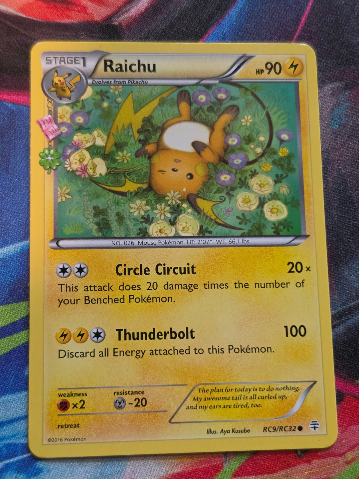 Raichu Common Generations Radiant Collection RC9/RC32 LP Pokemon