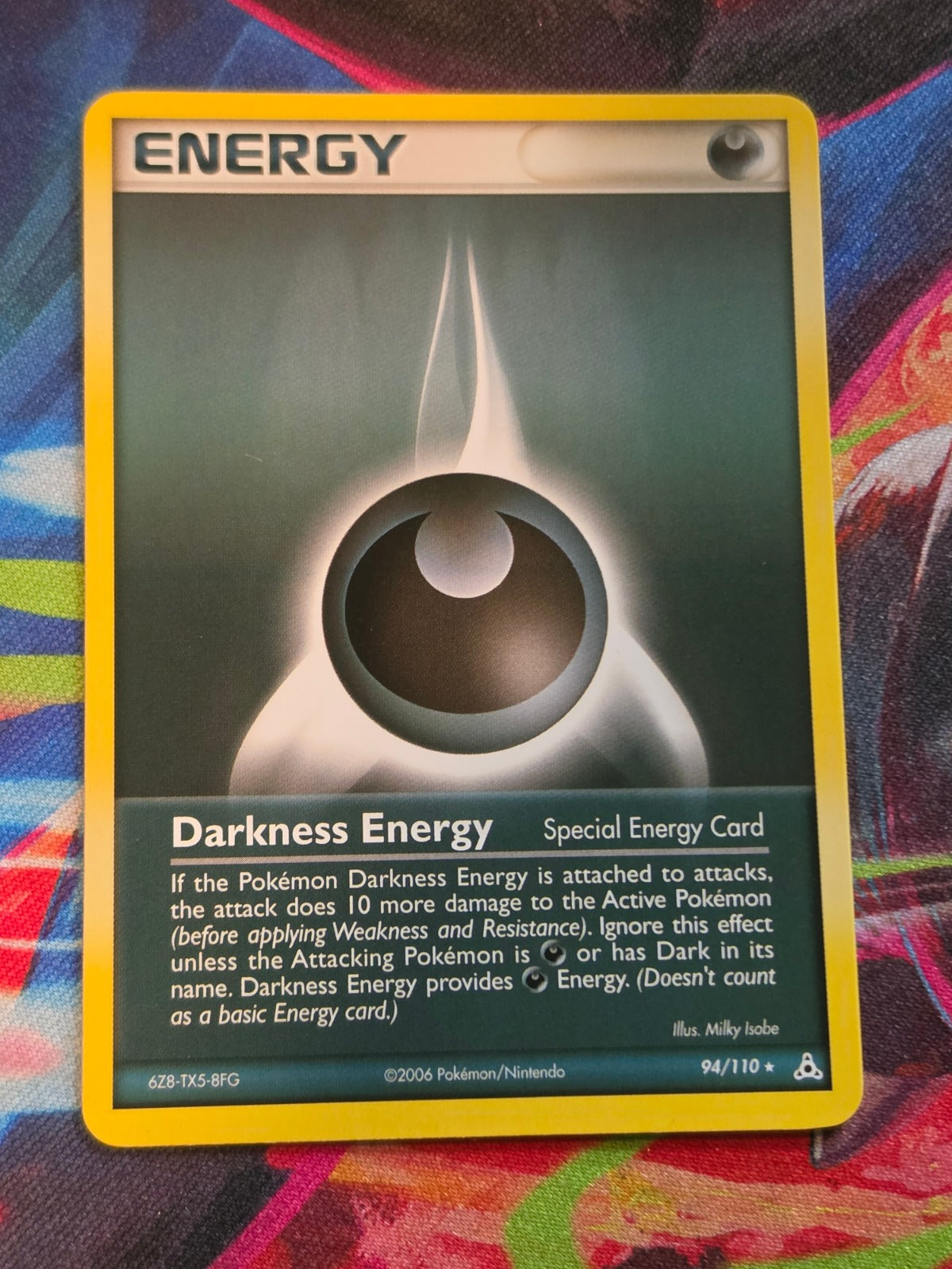 Darkness Energy (Special) Rare EX Holon Phantoms 94/110 NM Pokemon