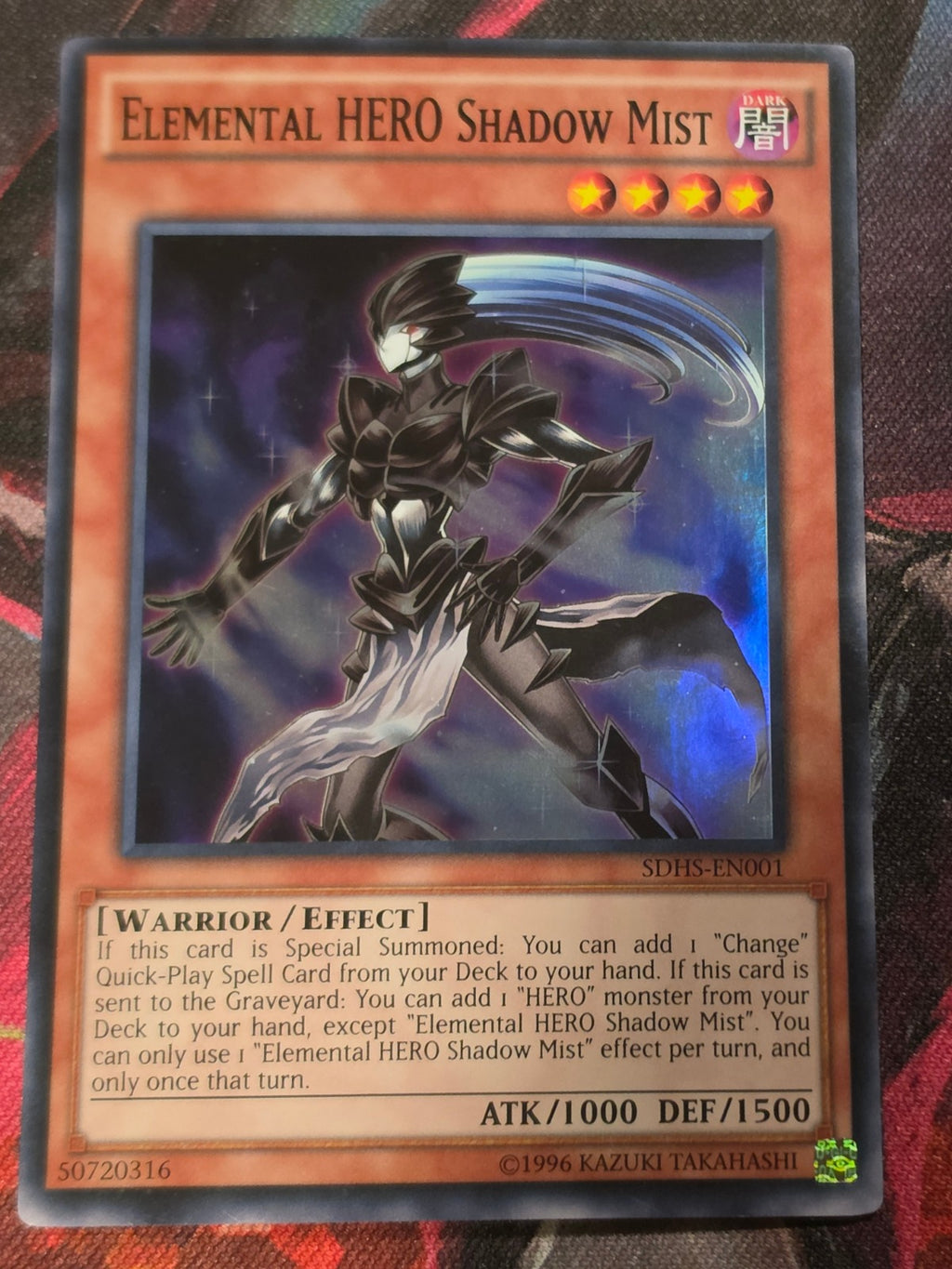 Elemental HERO Shadow Mist Super Rare Structure Deck: HERO Strike SDHS-EN001 LP