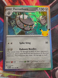 Ferrothorn - 104/128 - ME: 30th Celebration - Common - NM - Pokemon