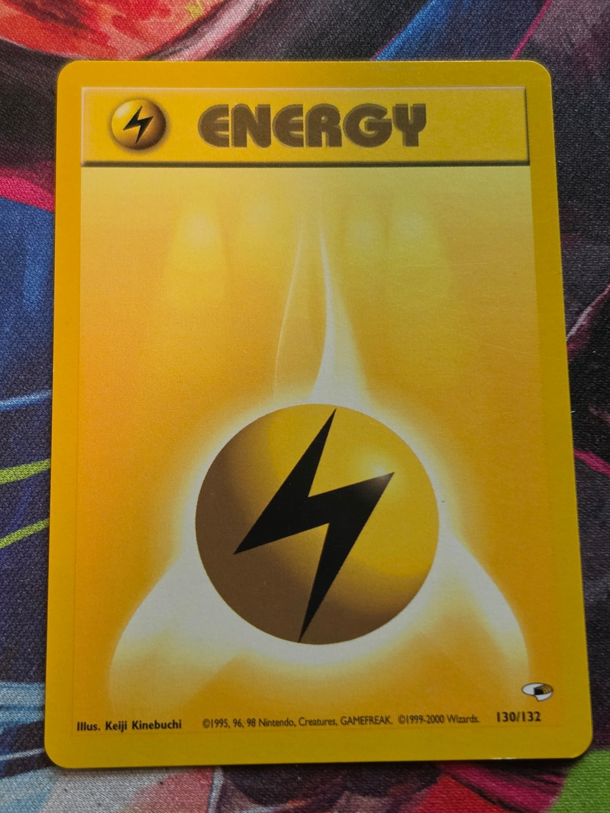 Lightning Energy - 130/132 - Gym Heroes - Common - Unlimited - LP Pokemon