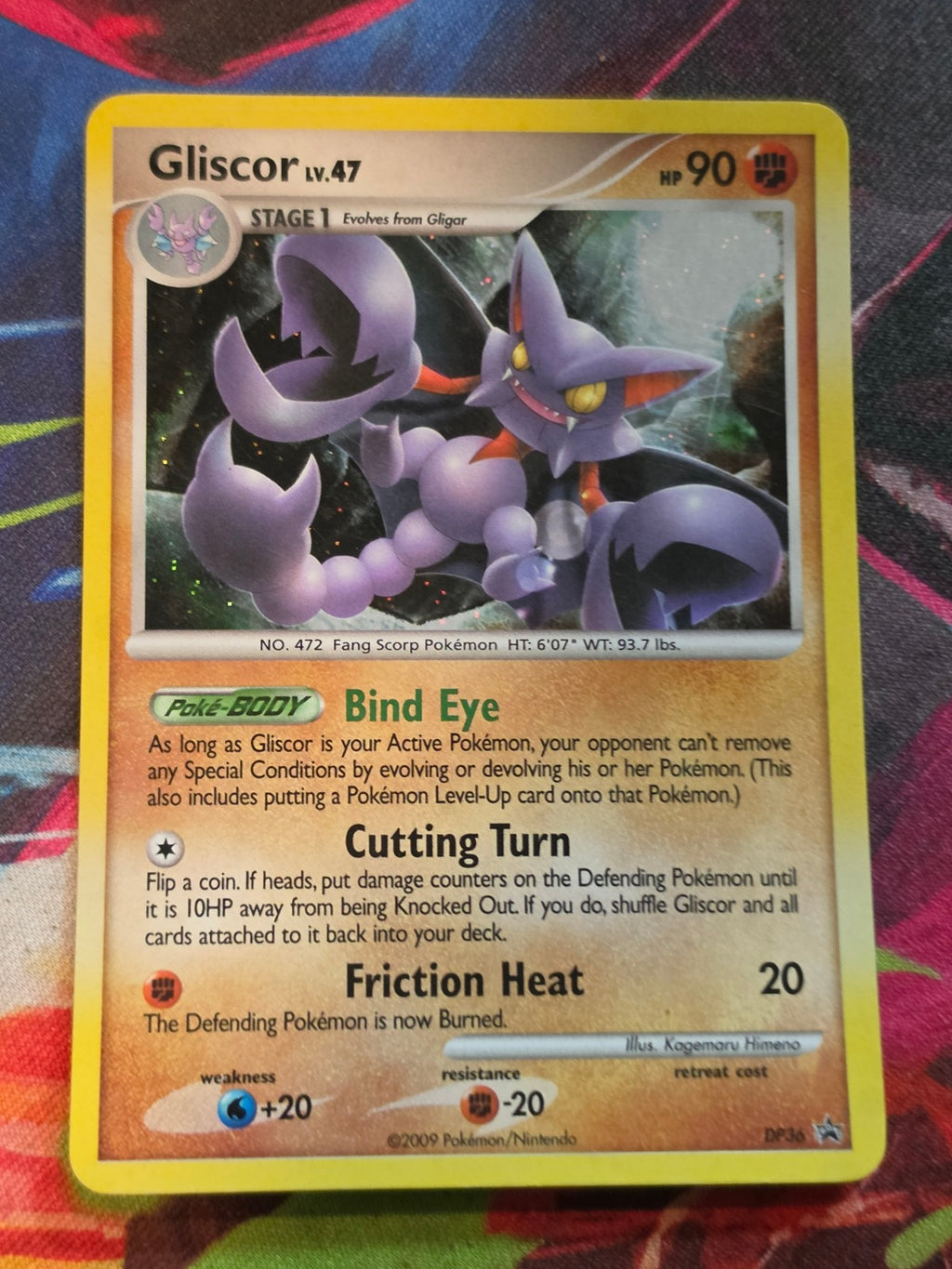 Gliscor Promo Diamond and Pearl Promos DP36 LP Pokemon