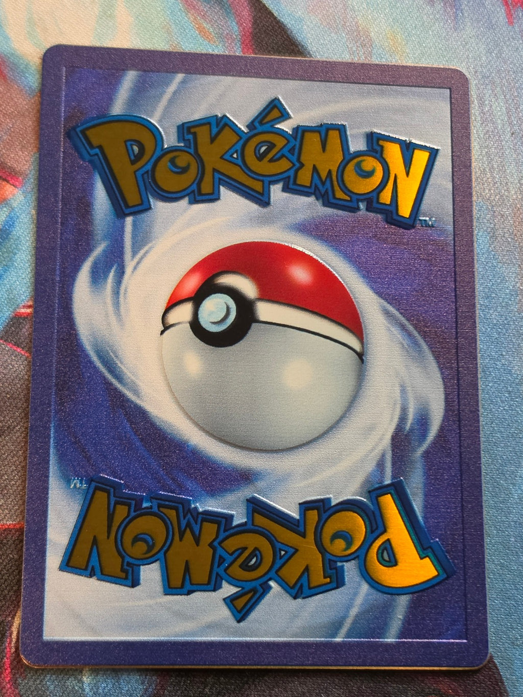 Mew ex (151 Metal Card) Double Rare Scarlet & Violet 151 205/165 NM Pokemon (Back)