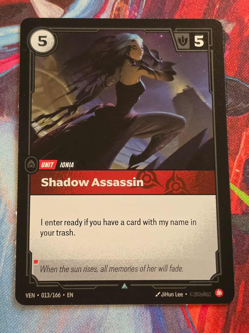 Shadow Assassin - 013/166 - Vendetta - Uncommon - NM