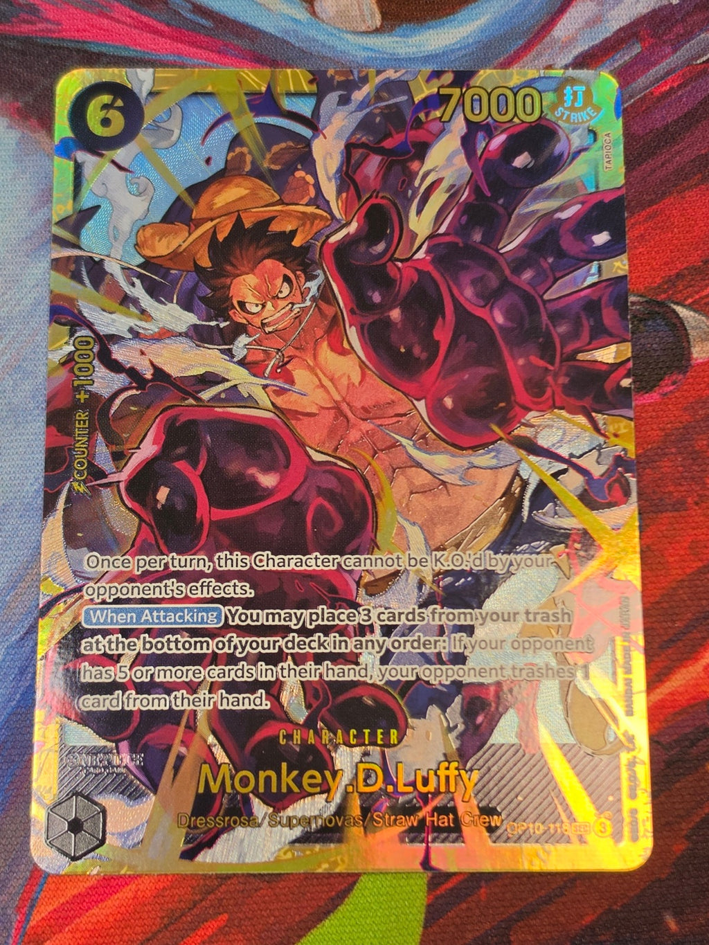 Monkey.D.Luffy (118) SEC Royal Blood OP10-118 NM One Piece