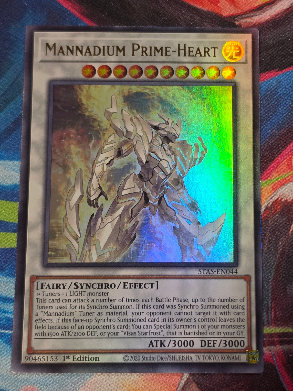 Mannadium Prime-Heart Ultra Rare 2-Player Starter Set STAS-EN044 LP