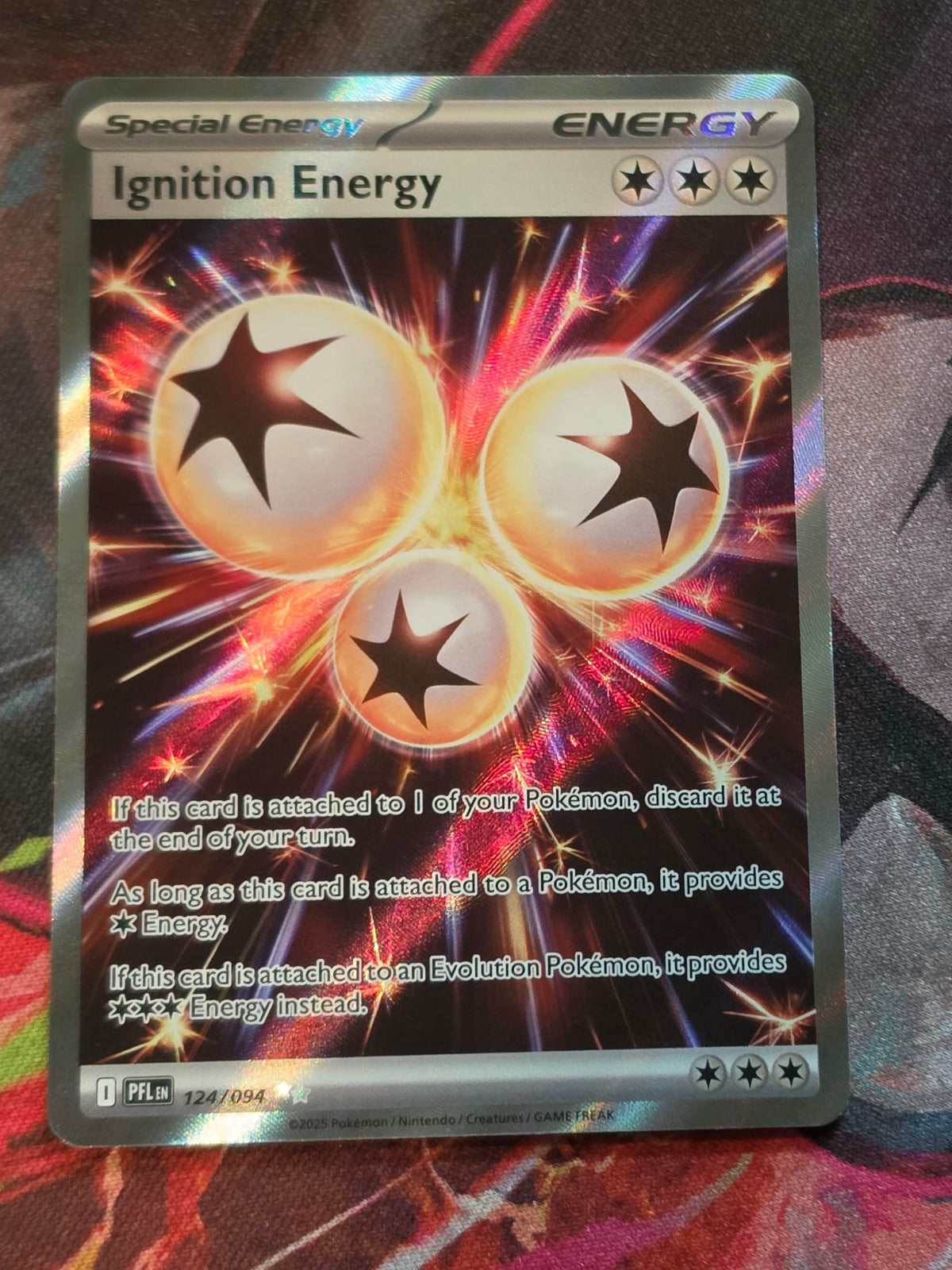 Ignition Energy Ultra Rare Phantasmal Flames 124/094 NM Pokemon