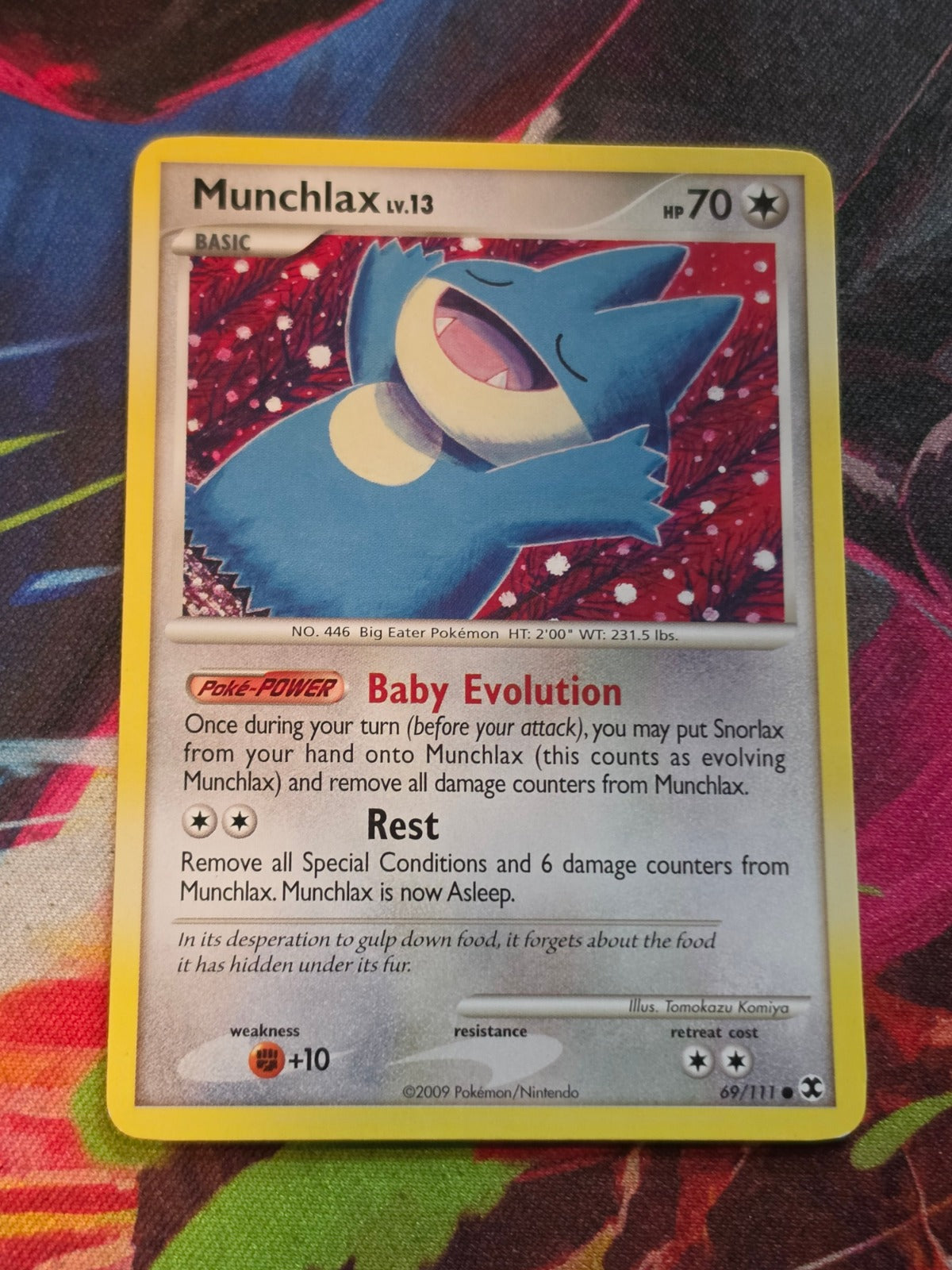 Munchlax (69) Common Rising Rivals 69/111 LP Pokemon